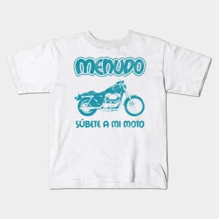 Súbete a mi Moto Blue Kids T-Shirt